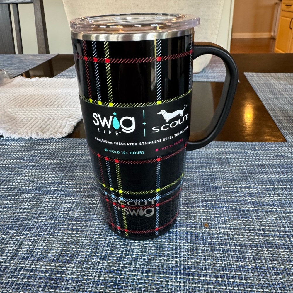Swig Life Plaid Insulated Tumbler